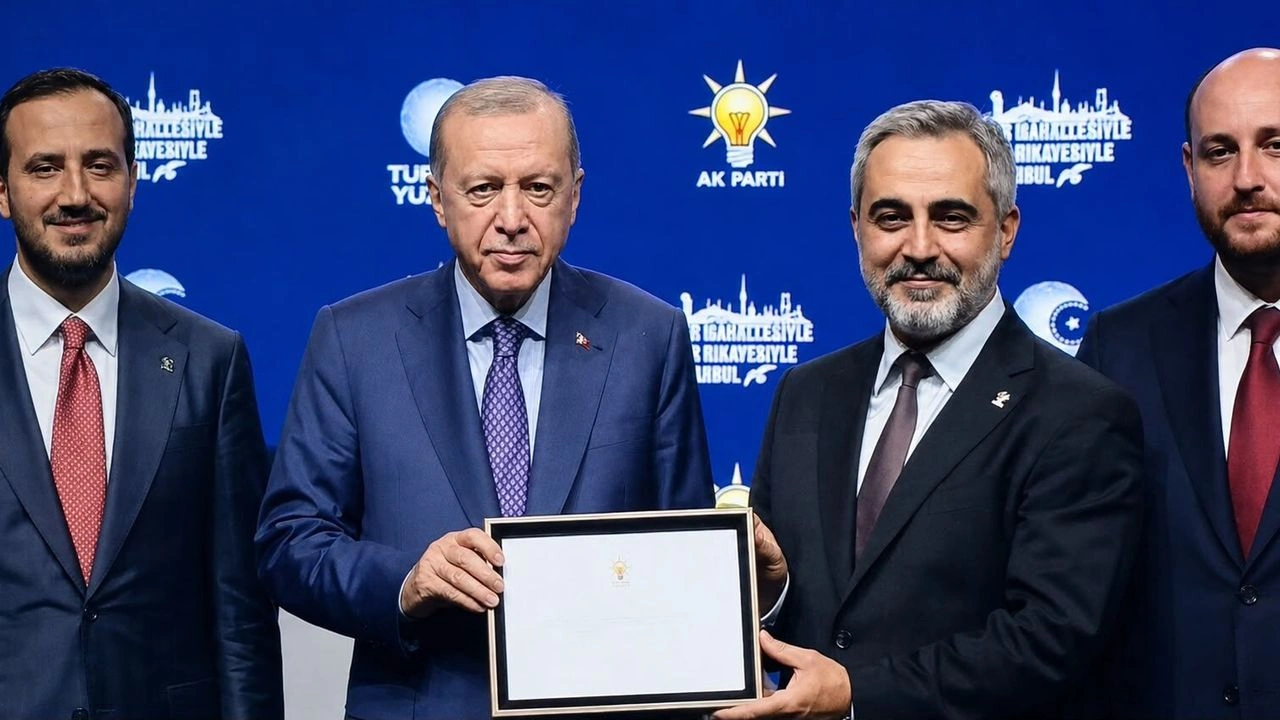 Erdoğan'dan AK Parti Ataşehir'e Başarı Ödülü