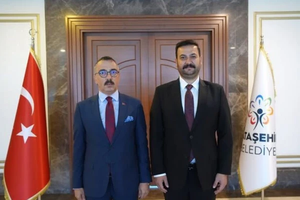 Ataşehir Kaymakamı Eren Arslan'dan belediyeye iade-i ziyaret