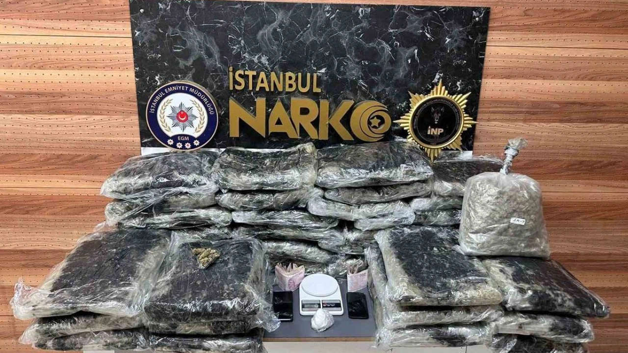 Ataşehir'de Uyuşturucu Operasyonu: 44 Kilo Skunk Ele Geçirildi