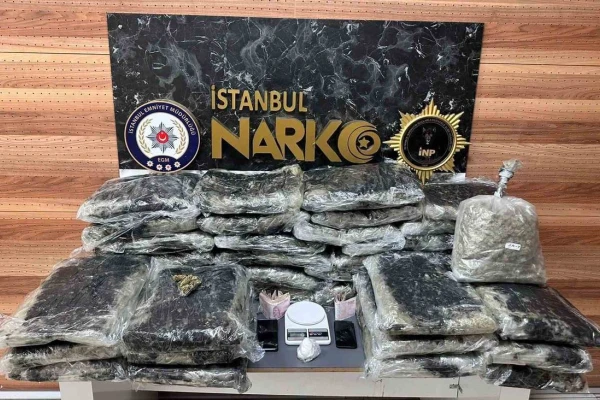 Ataşehir'de Uyuşturucu Operasyonu: 44 Kilo Skunk Ele Geçirildi