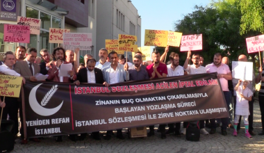 Yeniden Refah Partisi tehlikeye dikkat çekti: İstanbul Sözleşmesine HAYIR dedi.
