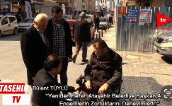 Yeniden Refah Ataşehir Belediye Başkan Adayı Engellilerin Zorluklarını Deneyimledi!”